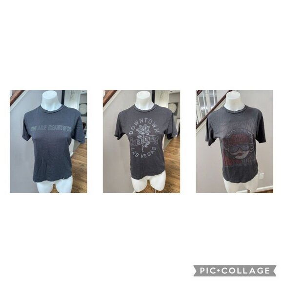 Lot of 3 GOLDEN Goods tee shirts Size XSmall - Picture 1 of 7